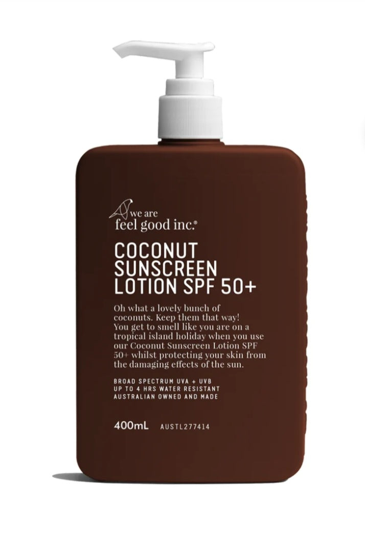 Coconut Sunscreen SPF50+ (400ml)